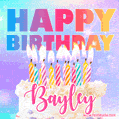 Funny Happy Birthday Bayley GIF