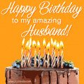 To my amazing husband - Happy Birthday!