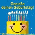 Genieße deinen Geburtstag!