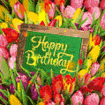 Many happy returns of the day - Happy Birthday Flowers video