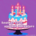 Another year, another adventure. Wishing you a day filled with joy and surprises.