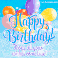 Happy Birthday! Hope all your birthday wishes come true! GIF