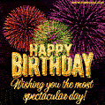Wishing you the most spectacular day!