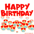 #StayHome Edition Happy Birthday Emoji GIF