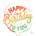 Congratulations on your birthday - lovely birthday card gif