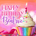 Happy Birthday Beatriz - Lovely Animated GIF