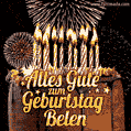 Alles Gute zum Geburtstag Belen (GIF)
