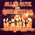 Alles Gute zum Geburtstag Benjamin (GIF)