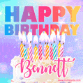 Funny Happy Birthday Bennett GIF