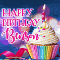 Happy Birthday Benson - Lovely Animated GIF