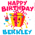 Funny Happy Birthday Berkley GIF