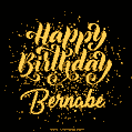 Happy Birthday Card for Bernabe - Download GIF and Send for Free