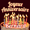 Joyeux anniversaire Bernard GIF