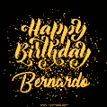 Happy Birthday Card for Bernardo - Download GIF and Send for Free