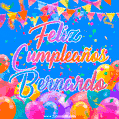 Feliz Cumpleaños Bernardo (GIF)