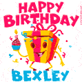 Funny Happy Birthday Bexley GIF