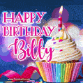 Happy Birthday Billy - Lovely Animated GIF