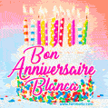Joyeux anniversaire, Blanca! - GIF Animé