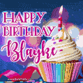 Happy Birthday Blayke - Lovely Animated GIF