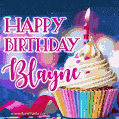 Happy Birthday Blayne - Lovely Animated GIF