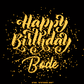 Happy Birthday Card for Bode - Download GIF and Send for Free