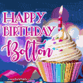 Happy Birthday Bolton - Lovely Animated GIF