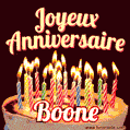 Joyeux anniversaire Boone GIF