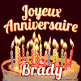 Joyeux anniversaire Brady GIF