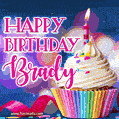 Happy Birthday Brady - Lovely Animated GIF