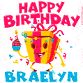 Funny Happy Birthday Braelyn GIF