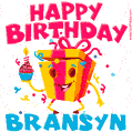 Funny Happy Birthday Bransyn GIF