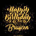 Happy Birthday Card for Braycen - Download GIF and Send for Free