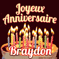 Joyeux anniversaire Braydon GIF