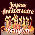 Joyeux anniversaire Braylen GIF