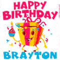 Funny Happy Birthday Brayton GIF