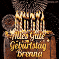 Alles Gute zum Geburtstag Brenna (GIF)
