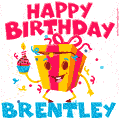 Funny Happy Birthday Brentley GIF
