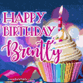 Happy Birthday Brently - Lovely Animated GIF