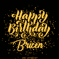 Happy Birthday Card for Bricen - Download GIF and Send for Free