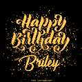 Happy Birthday Card for Briley - Download GIF and Send for Free