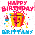 Funny Happy Birthday Brittany GIF