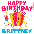 Funny Happy Birthday Brittney GIF