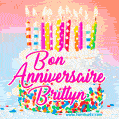 Joyeux anniversaire, Brittyn! - GIF Animé