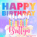 Funny Happy Birthday Brittyn GIF