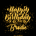 Happy Birthday Card for Brodie - Download GIF and Send for Free