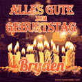 Alles Gute zum Geburtstag Bryden (GIF)