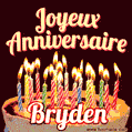 Joyeux anniversaire Bryden GIF