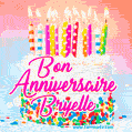 Joyeux anniversaire, Bryelle! - GIF Animé