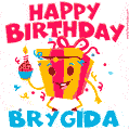 Funny Happy Birthday Brygida GIF