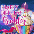 Happy Birthday Buckley - Lovely Animated GIF